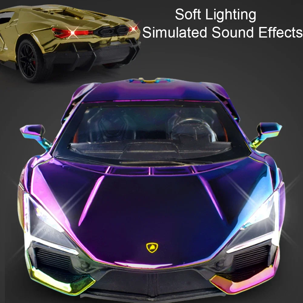 1:24 Lambor Aventador спортивный автомобиль из сплава игрушки литая под давлением модель