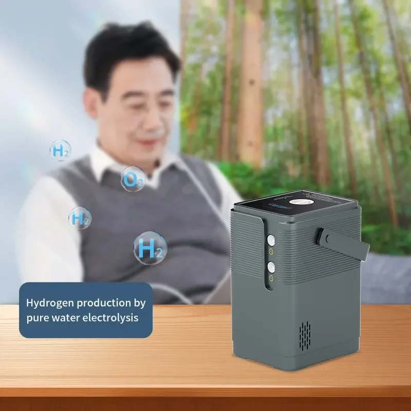 Генератор водорода 450 мл/мин машина для терапии h2 портативная ингаляции