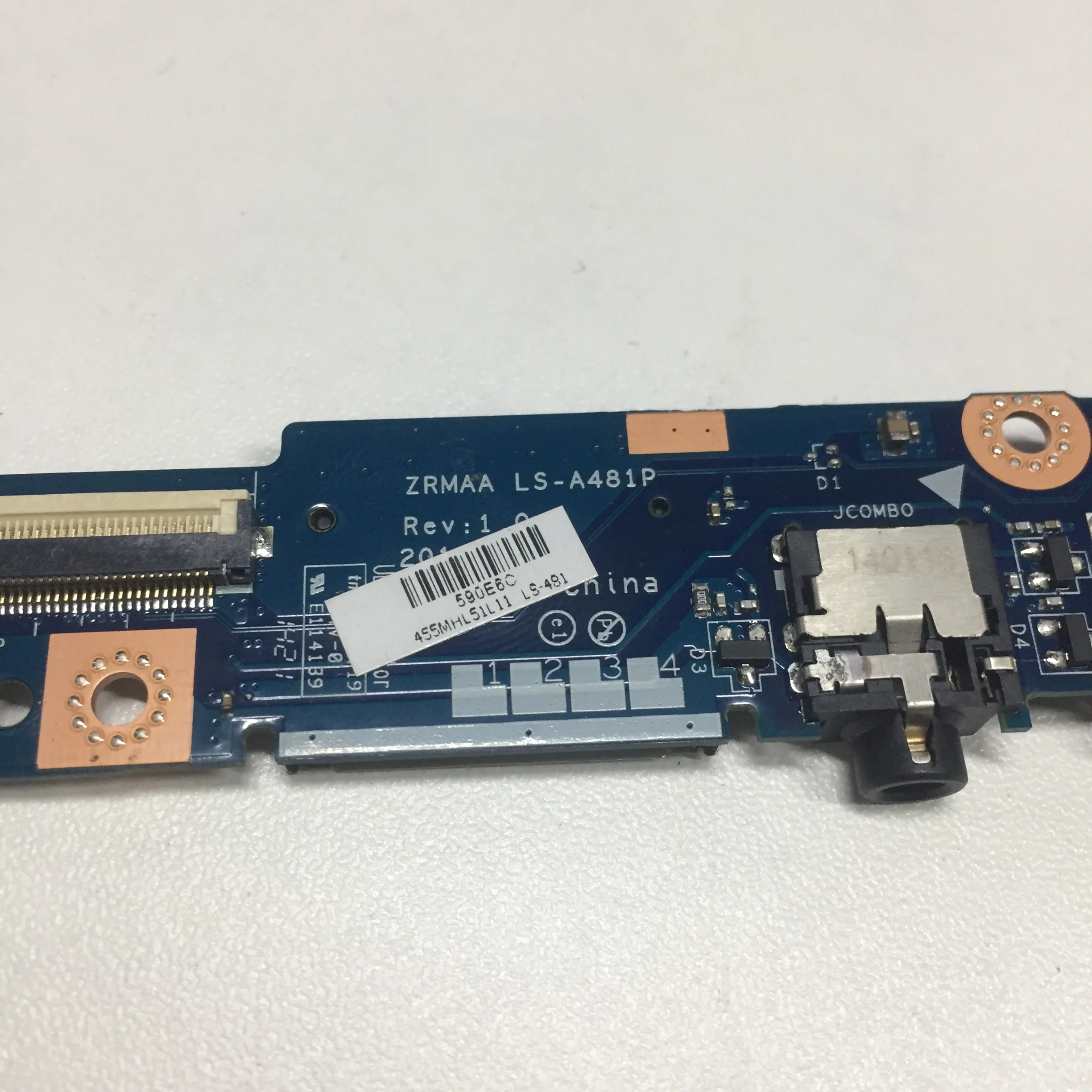 К 000150190 Аудиоплата Toshiba E55 Satellite e55-a5114 E55T-A5320 e55t-ast2n01