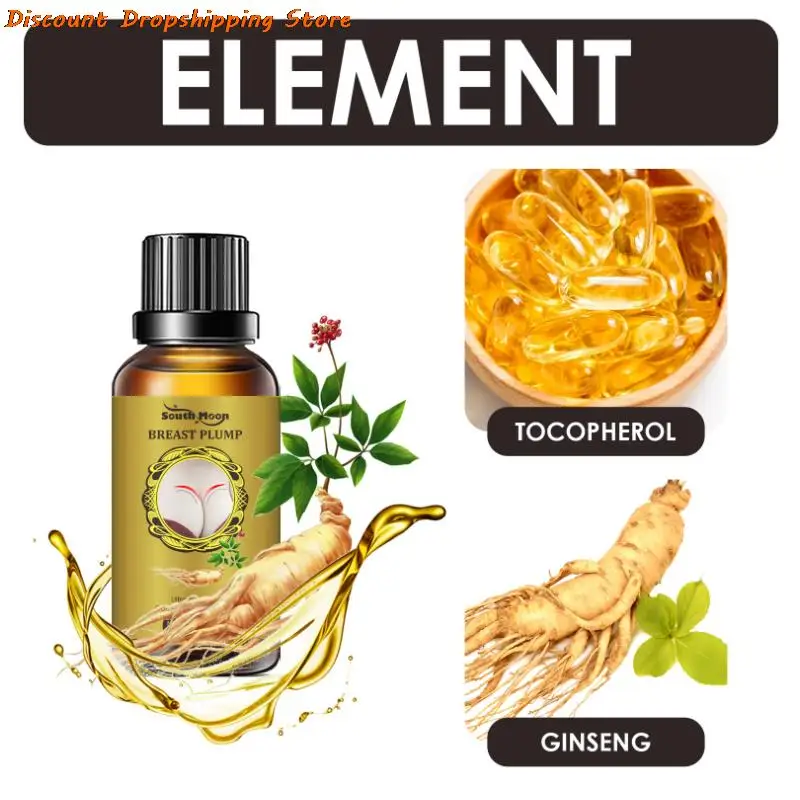 Женьшень масло для подтяжки груди увеличение большой бюст массаж эфирное