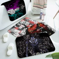 death note yagami light reasoning door mat washable non slip living room sofa chairs area mat kitchen alfombra