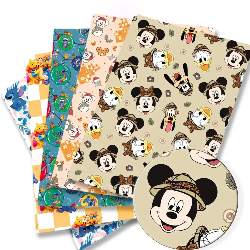 BEAST KINGDOM хлопковая ткань с принтом Disney 140x50 см