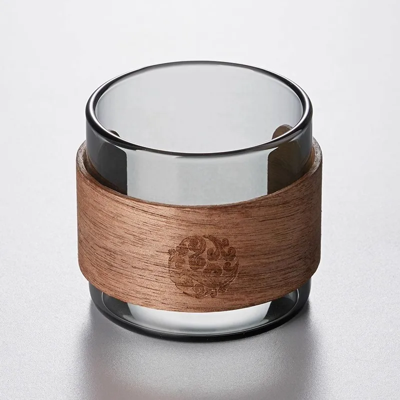 

Стеклянная чашка для чая Grey/Clear 1 шт.