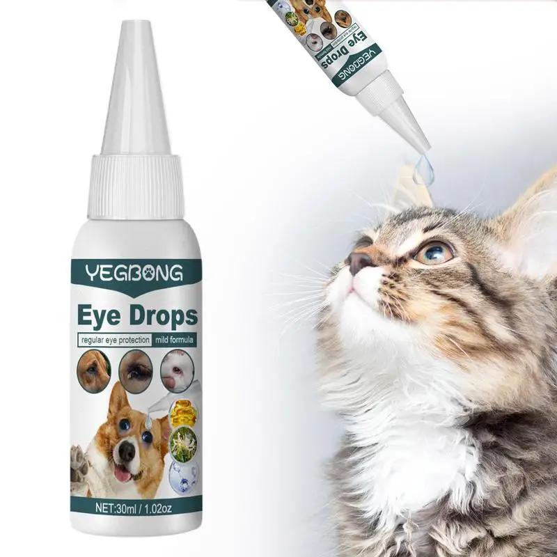 

Pet Eye Drops Cats And Dogs To Remove Tear Marks Relieve Eye Itching Gentle Cleansing Eye Drops Pet Supplies Needed Long Lasting