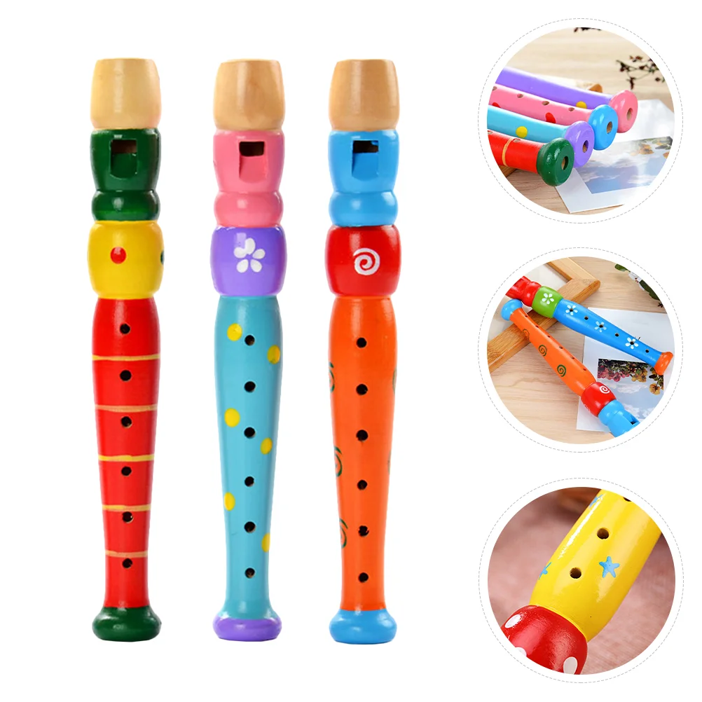 

3pcs Children Piccolos Wind Instruments Educational Playthings )