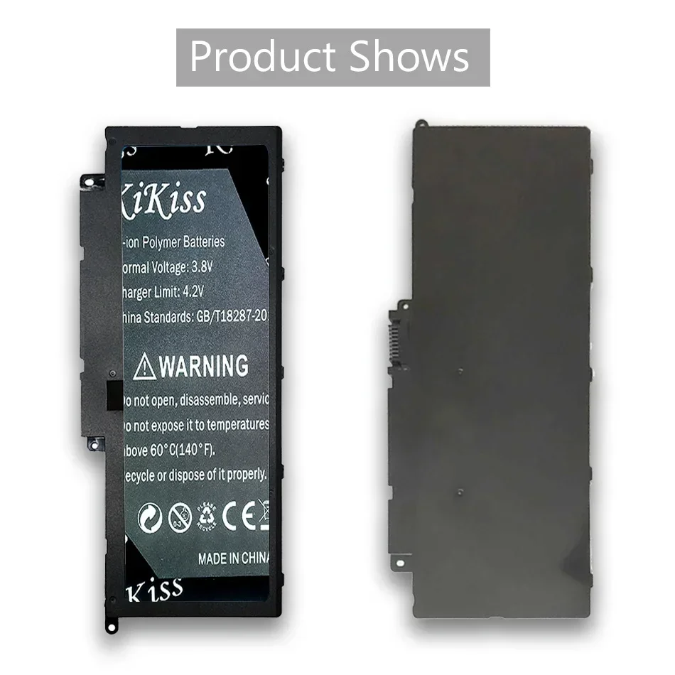 Аккумулятор KiKiss F7HVR G4YJM 062VNH 5100 мАч для DELL Inspiron 17-7000 N7737 15-7537 N7537 Bateria