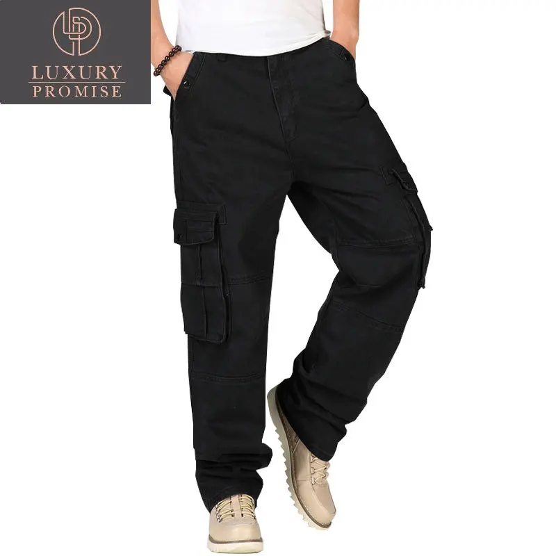 

Мужские джинсы с широкими штанинами, черные повседневные мешковатые брюки из денима в стиле хип-хоп, рэперские Джоггеры для скейтборда, прямые брюки, большие размеры, 2023