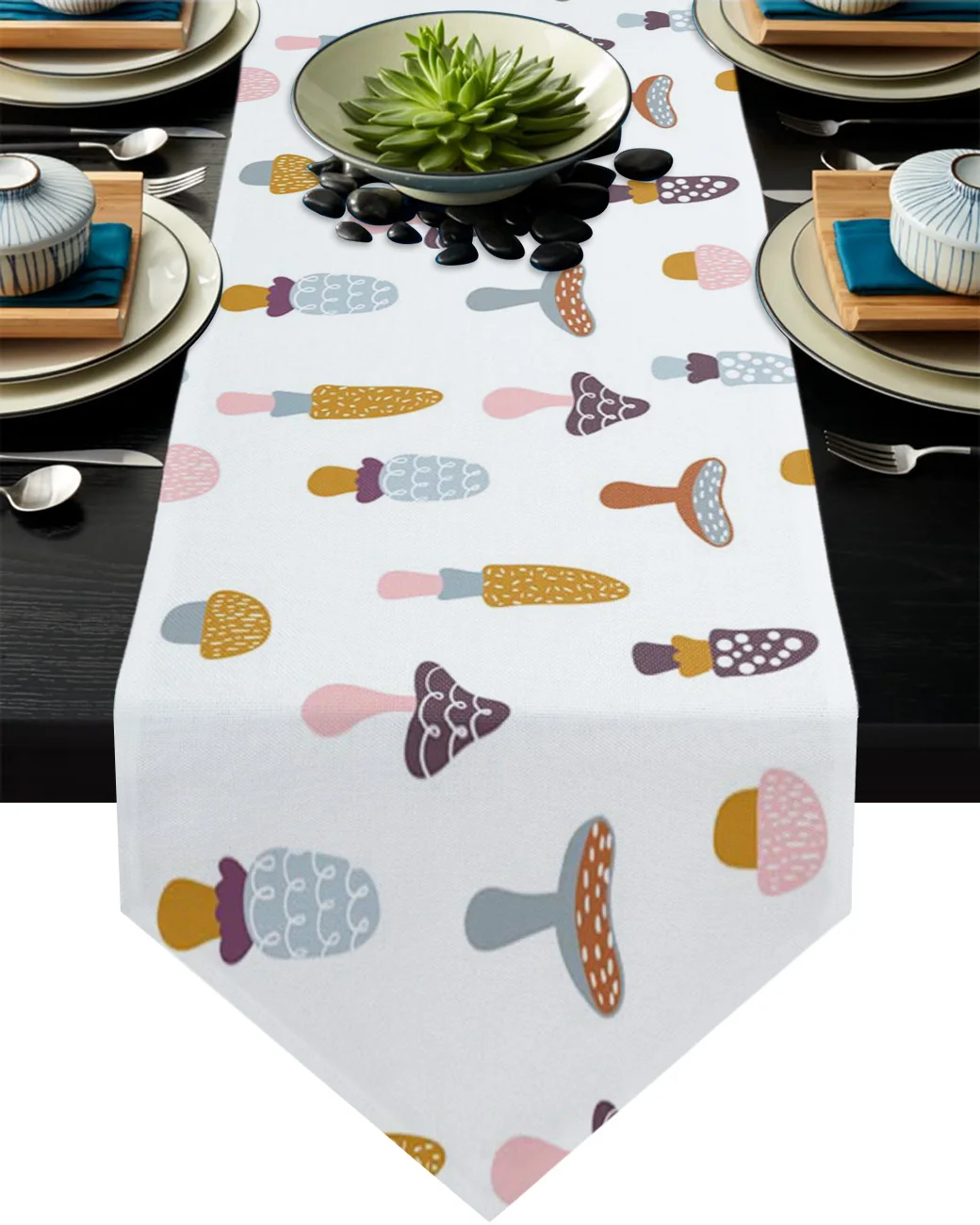 

Круглые Скатерти в виде грибов для гостиной, кухни, стола, декор для улицы, вечеринки, свадьбы