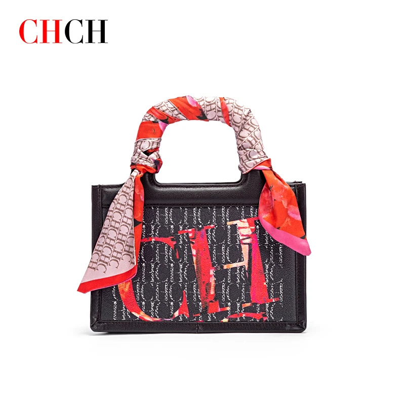 CHCH Handbag Ladies 2023 New Genuine Leather Shell Multifunctional Fashion Shoulder Designer Versatile Tote Bag for Women
