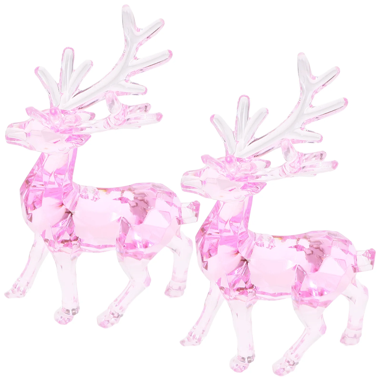 

Christmas Hanging Ornament Xmas Decor Acrylic Tree Party Decoration Clear Decorative Props Gifts