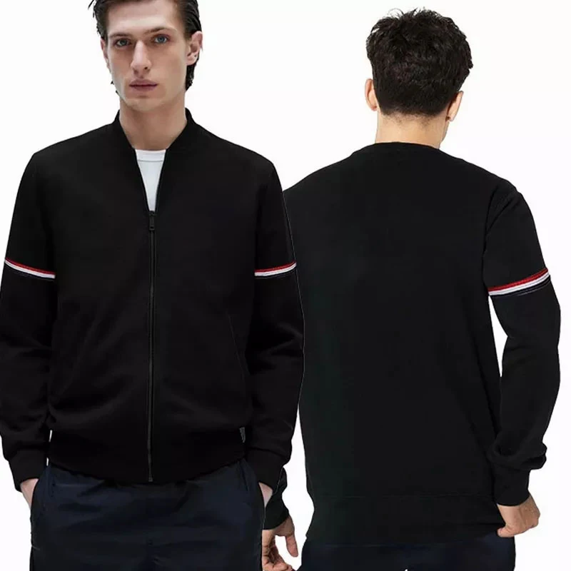 

Men's Fashion Outdoor Warm Coat Jackets Casual Slim Fit Jogging Sweatshirts Male Winter Sport Windproof Baseball Jacket Clothing