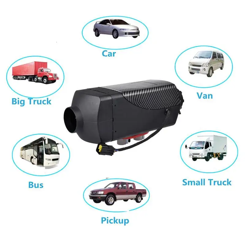 

Universal Car Diesel Fuel Air Parking Heater LCD Display With Remote Control For RV/Trailer/Trucks/Motor-home/Boats/Camper Van