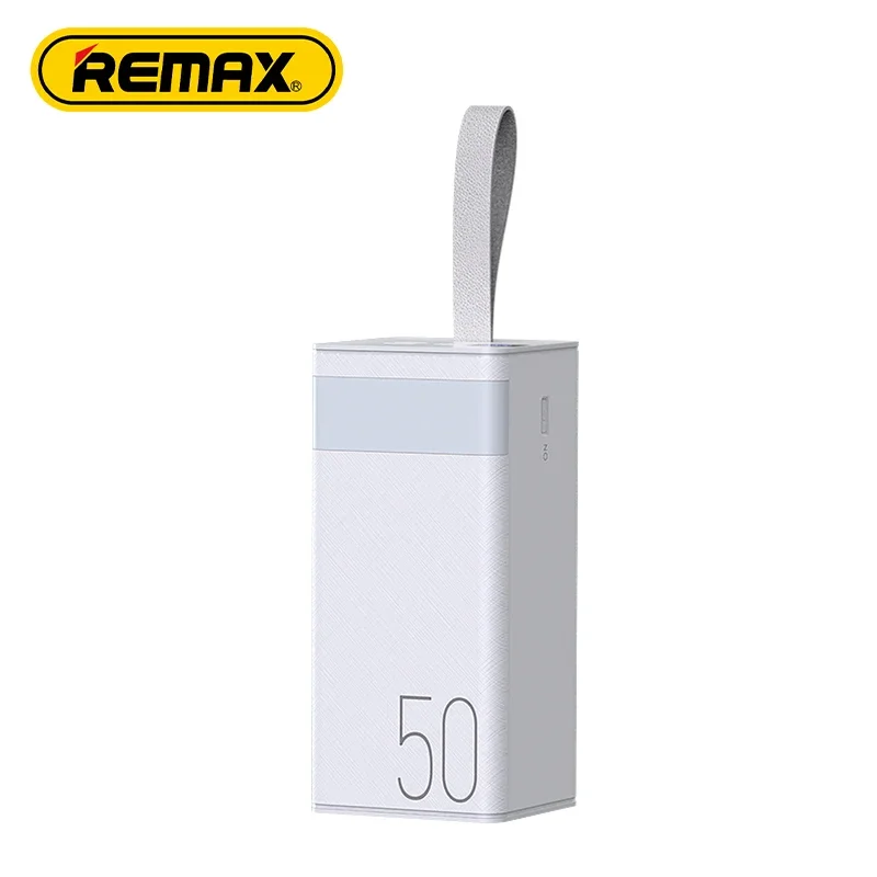 Блоки питания Remax 50000 мАч RP-321 22 5 Вт Открытый Powerbank Телефон 50000Man Power Bank сверхбольшой