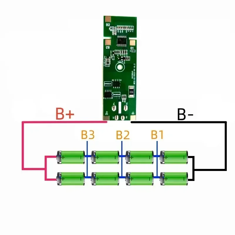 Литий-ионный аккумулятор BMS PCB для пылесоса Xiaomi Roborock S55 S60 S65 S50 S51 S5 MAX S6