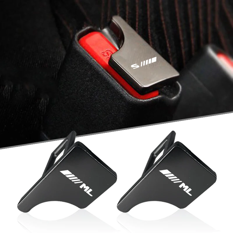 

2pcs Car seat buckled car accessories For Mercedes Benz AMG A B C E S G R ML