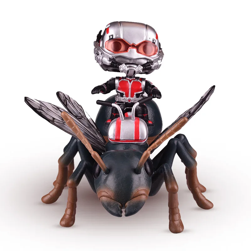 

Marvel Avengers Ant-man Riding Flying Ants 13# Vinyl Figure Collection Model Toys 16cm