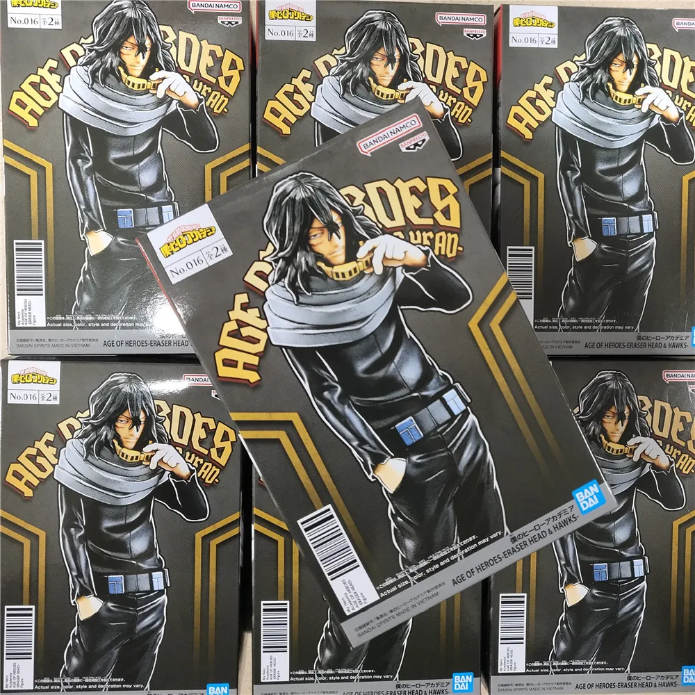 

Bandai BANPRESTO My Hero Academia Boku no Hero Academia Anime Aizawa Shouta PVC Action Figures 180mm Figurine Toys