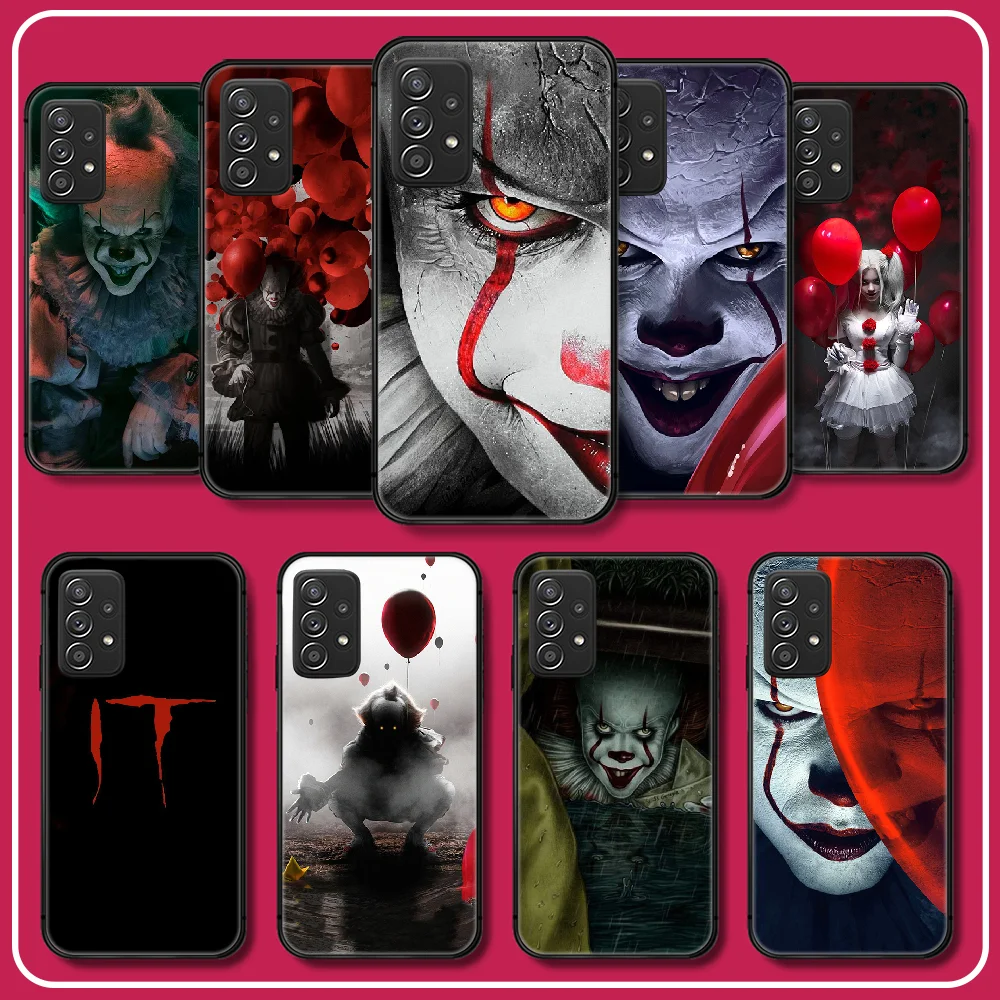 

Stephen King's It Silicone Phone Case For Samsung Galaxy Note A 10 13 32 33 51 52 53 S 10 20 21 22 23 FE Plus Ultra Cover