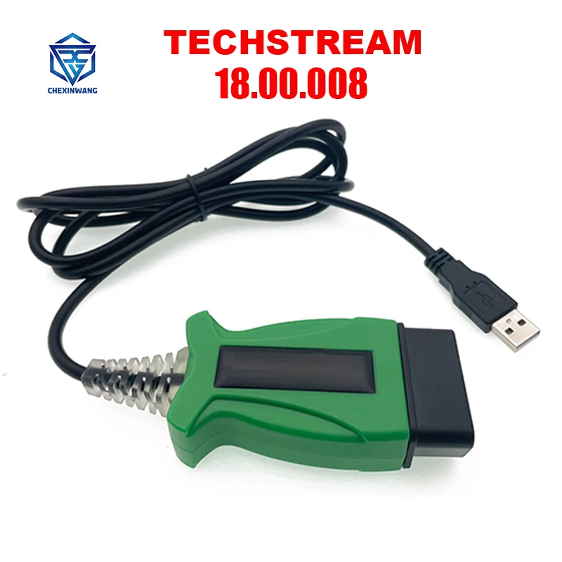 Кабель J2534 для TOYOTA 2 TIS 18.00.008 Techstream DLC3 OBDII OBD2, диагностический кабель, сканер до 2023 лет