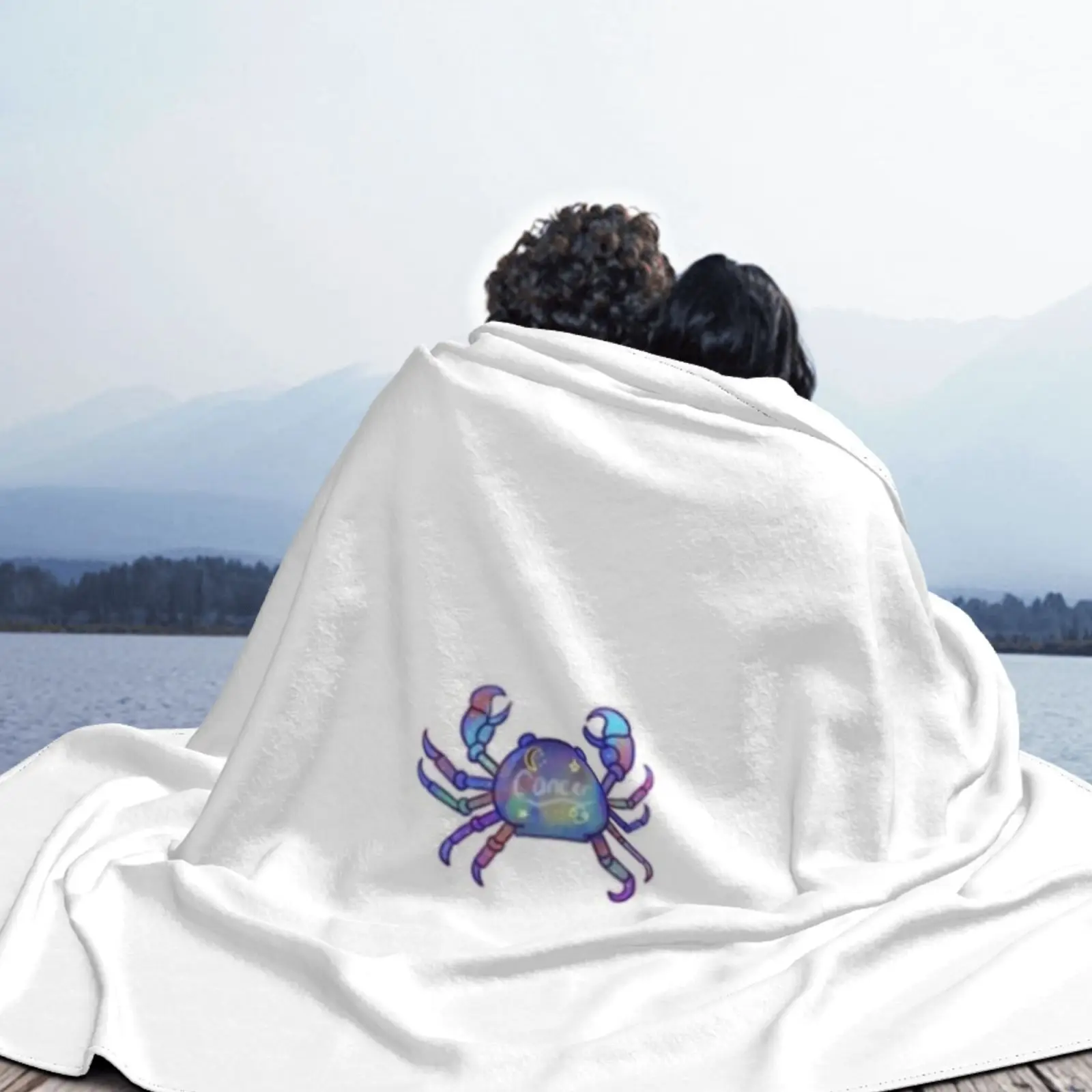 Наклейка со знаком зодиака на рак супер теплые мягкие одеяла бросай