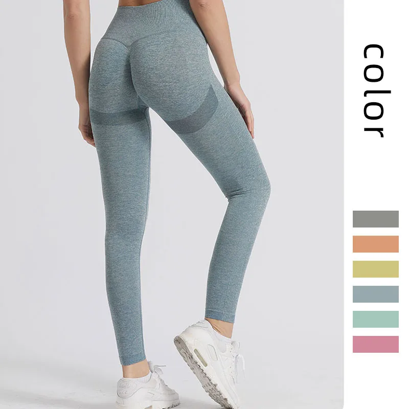 

Fitness Leggings Women Sexy Bubble Butt High Waist Workout Pants Outfits Gym Sport Yoga Leggings Booty Lifting Seamless Legging