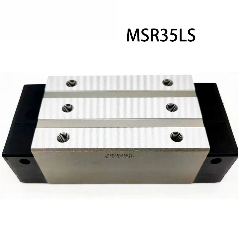 Фото Линейная направляющая каретка (блок) для станков с ЧПУ Taiwan PMI MSR MSR35 MSR35LS MSR35LSSSF1, рельсовый слайдер, подшипниковый узел №2