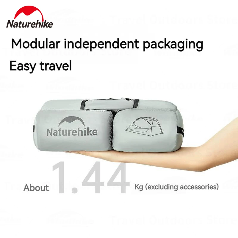 Палатка Naturehike 2024 Star River UL туристическая Ультралегкая портативная на 2 человек 15D