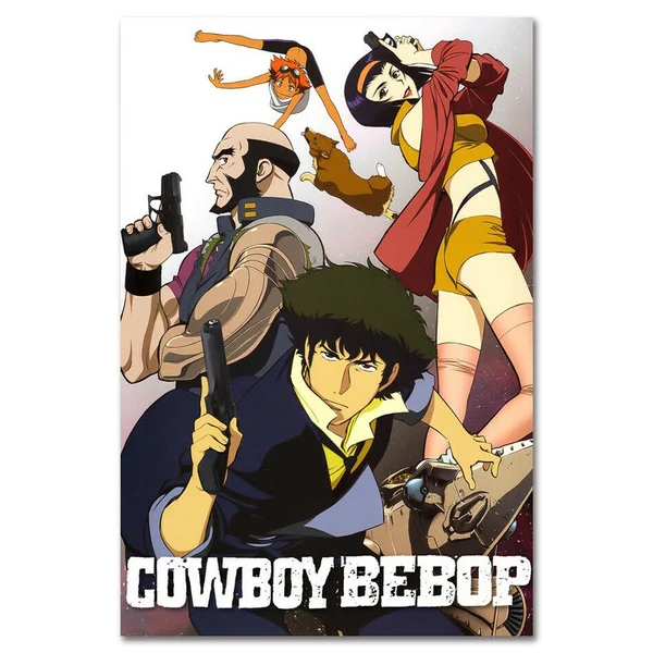 Ковбой Бибоп Спайк Джет японское аниме художественный плакат металлический знак