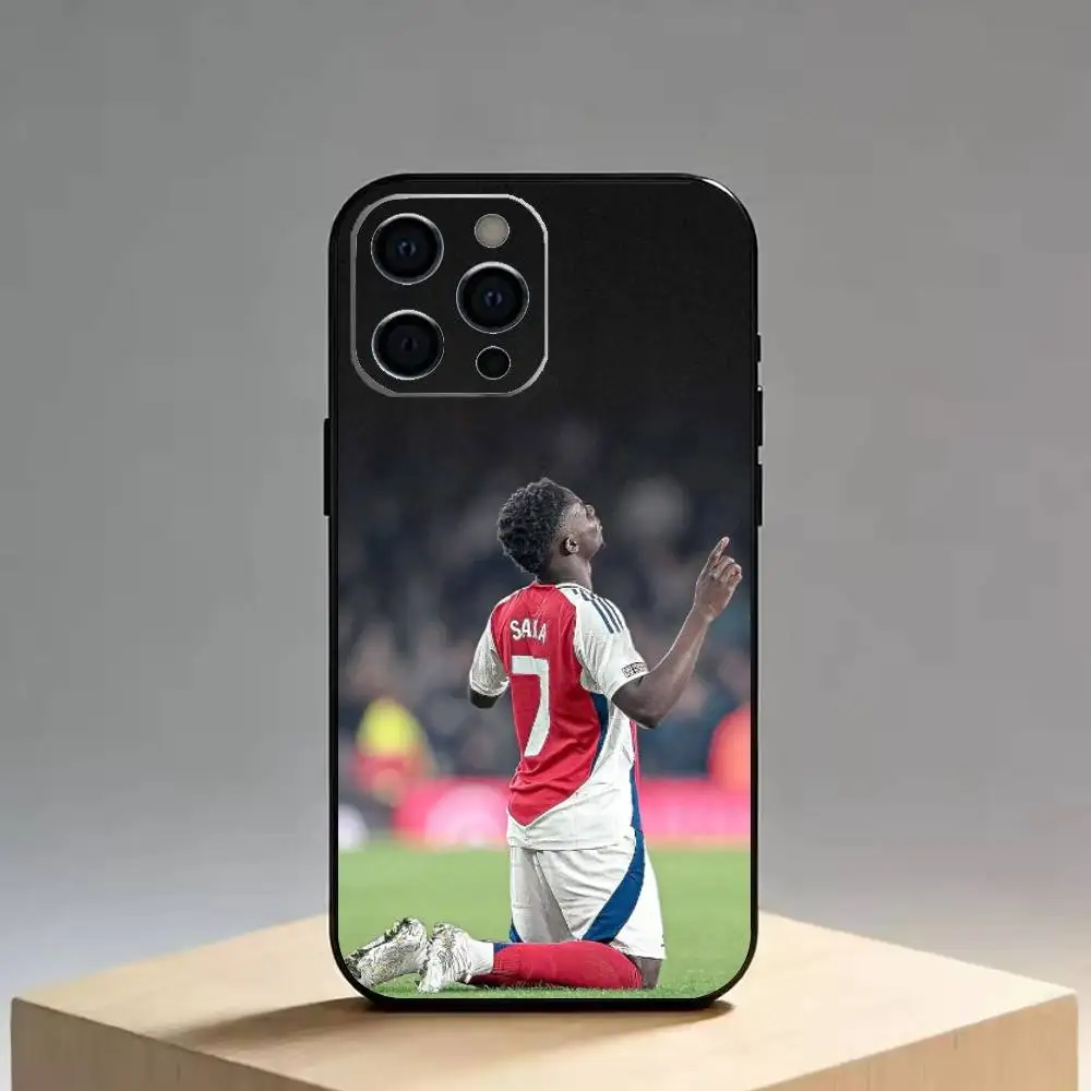 Фото Чехол для телефона B-Bukayo S-Saka-Football-Sport, силиконовый, мягкий, для iPhone 17, 16, 15, 14, 13, 12, 11, X, XR, Plus, Pro, Max, Plus №3