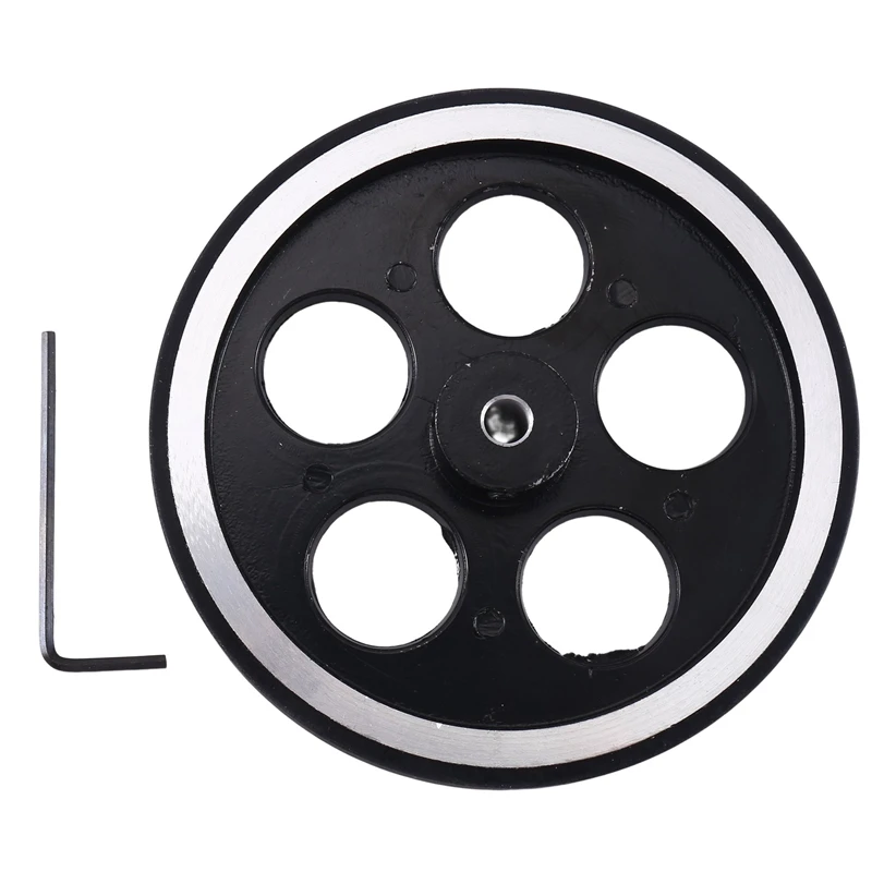 

Industrial Aluminum Rubber Measuring Encoder Meter Wheel For Industrial Encoder