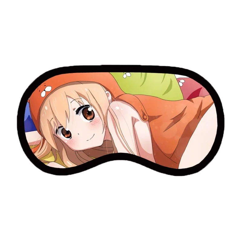 Аниме игра глаз патч Himouto! Повязка на глаза с принтом Умару-Чан для сна