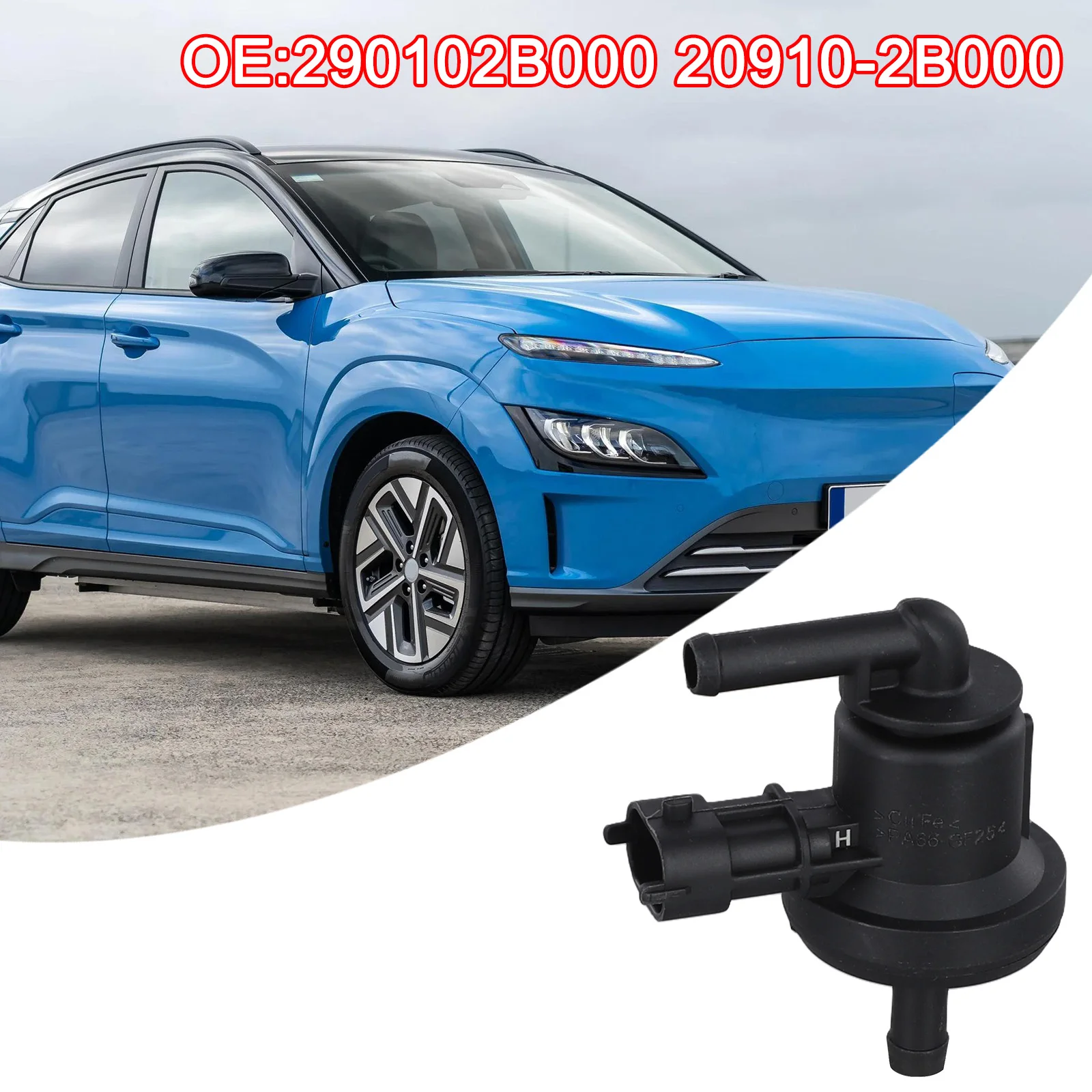 Фото Соленоид клапана управления продувкой канистры пара 29010-2B000 для Kia Soul Base Hatchback 4-дверный 2010-2017 для SX 4-дверный 2017-2017 №1