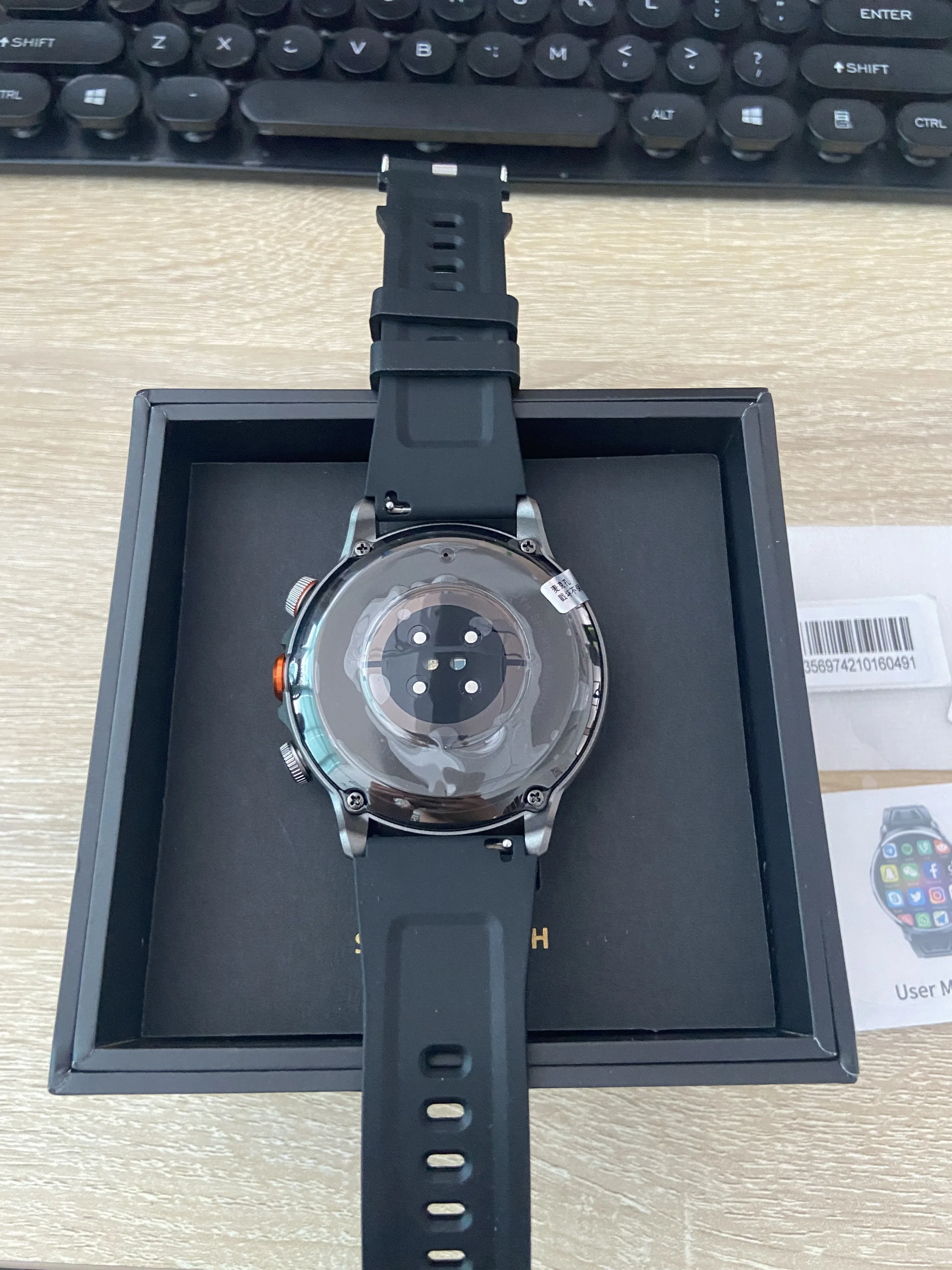 Умные часы 4G H18 с 1 85-дюймовой системой большого дисплея камера Android 8 2 0 МП GPS