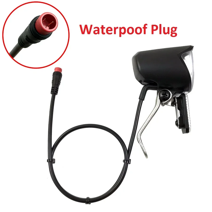 6-60 В светодиодный передний фонарь для электровелосипеда универсальная фара