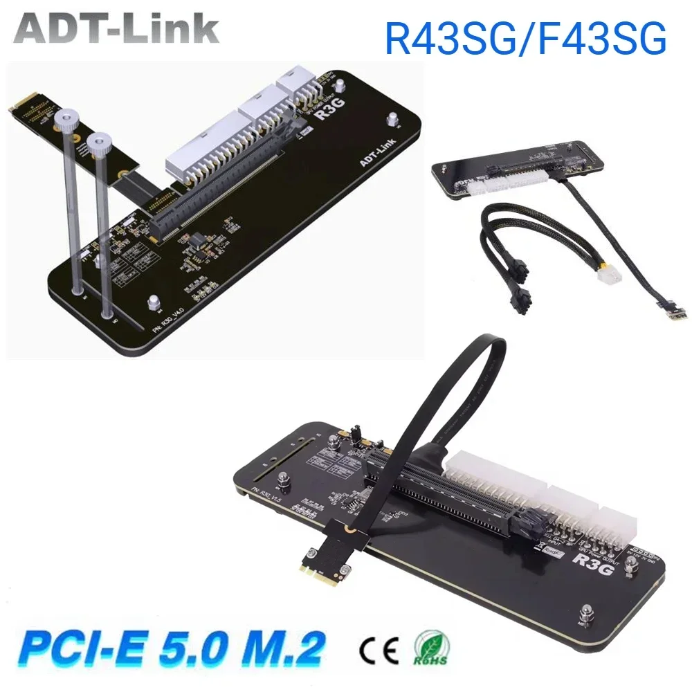 M.2 NVMe M ключ к PCI-E x16 разъем для ноутбука eGPU адаптер F43SG 3 0/4 0/5 0 GPU Dock Gen5