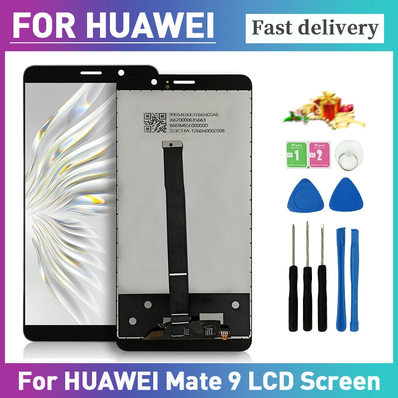 

5.9" LCD for Huawei Mate 9 Display 100% Tested Touch Screen LCD Replacement Digitizer Assembly Part MHA-L29