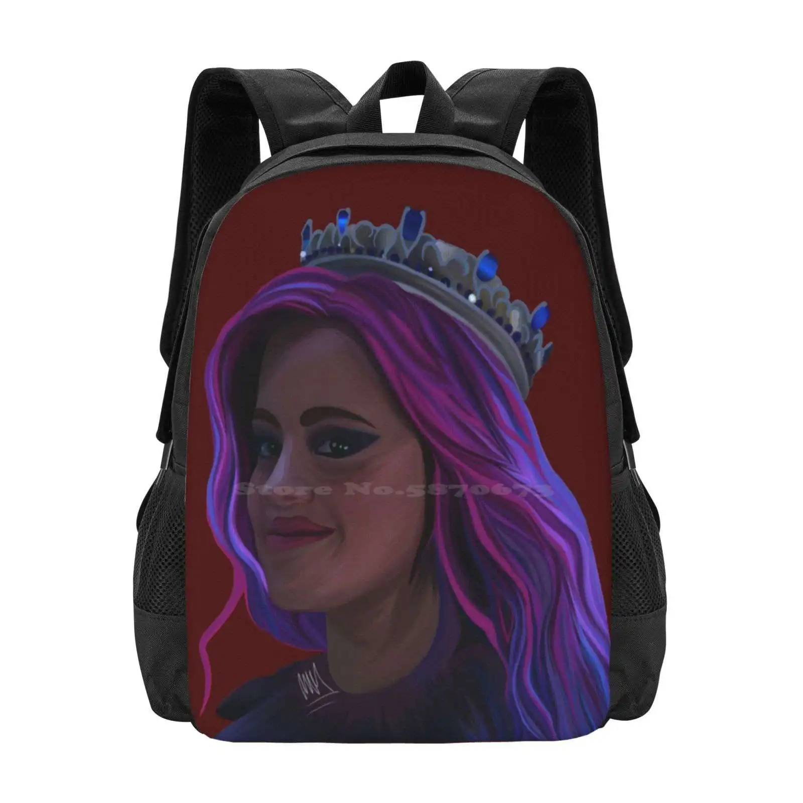 And They'Re Calling Me The Queen Of Mean... Bag Backpack For Men Women Girls Teenage Descendants 2 Descendants 3 Audrey
