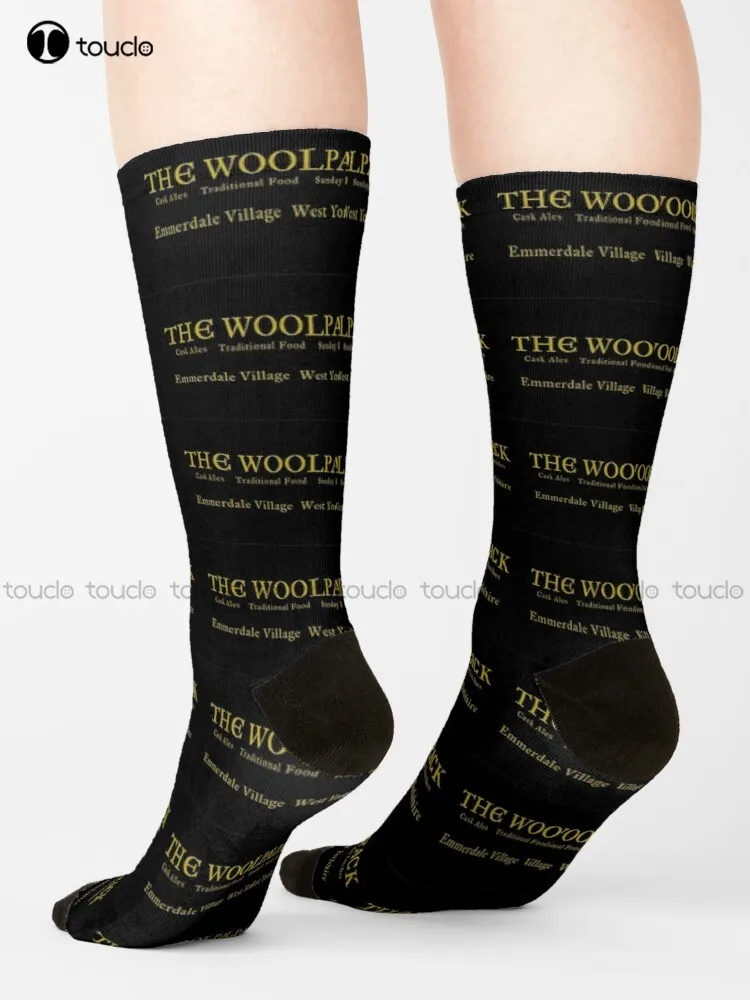 

The Woolpack At Emmerdale 2 Socks Cow Socks Personalized Custom Unisex Adult Teen Youth Socks 360° Digital Print Hd High Quality