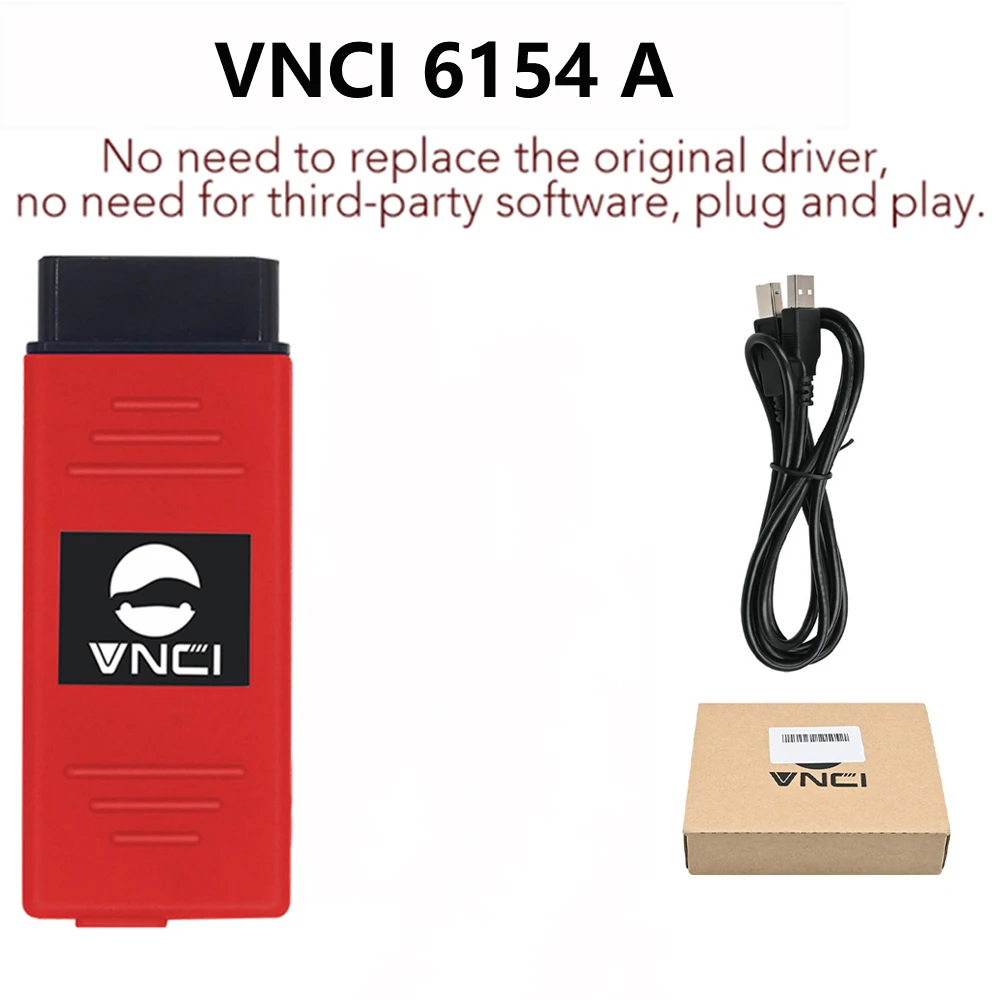 Фото Высококачественный диагностический интерфейс VNCI 6154A ODIS 11, с CAN FD и DoIP для группы VW Audi VAG №4