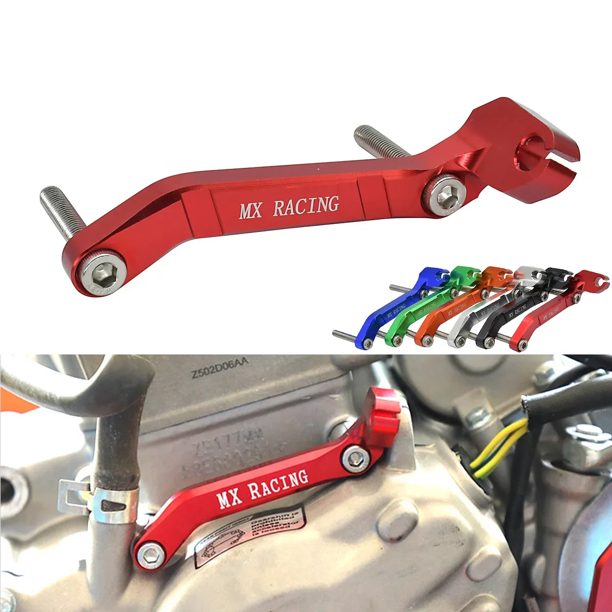 Рычаг Сцепления Двигателя С ЧПУ Держатель Якорного Кронштейна Мотоцикла