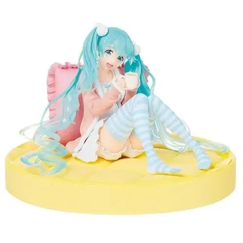 Купить Новинка 2022, симпатичная кавайная Статуэтка Мику из Аниме Хацунэ Мику, виртуальный певец, статуэтка Мику манга, фигурки из ПВХ, Коллекционная...