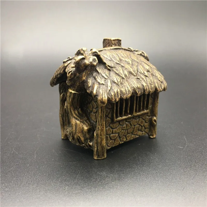 

Antique Brass Incense Burner Thatched Cottage Furnishings