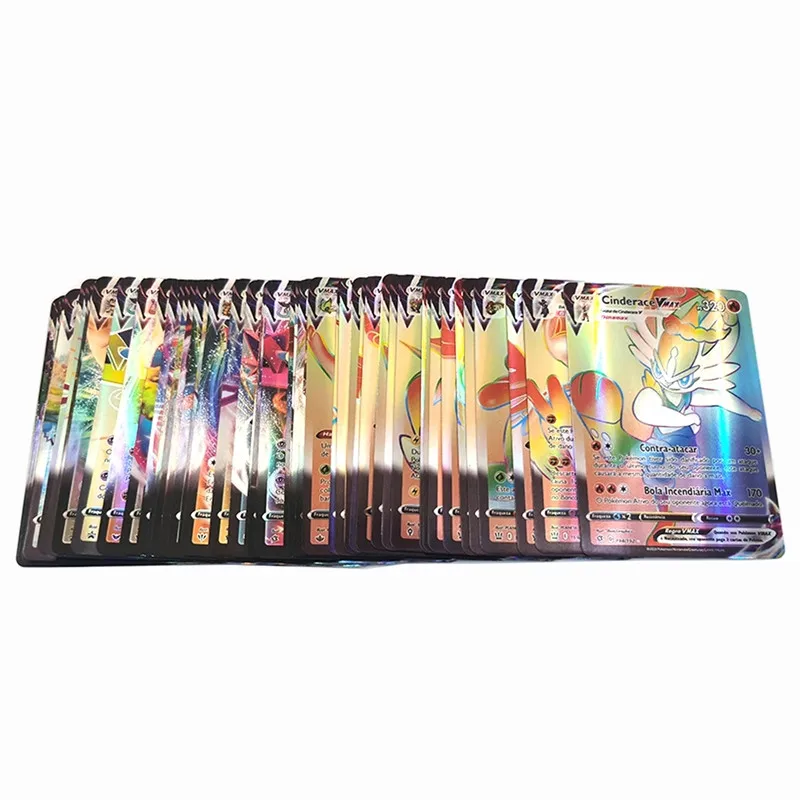 2022 новые португальские Покемоны карты Vmax Charizard Pikachu Carte Покемон игра битва