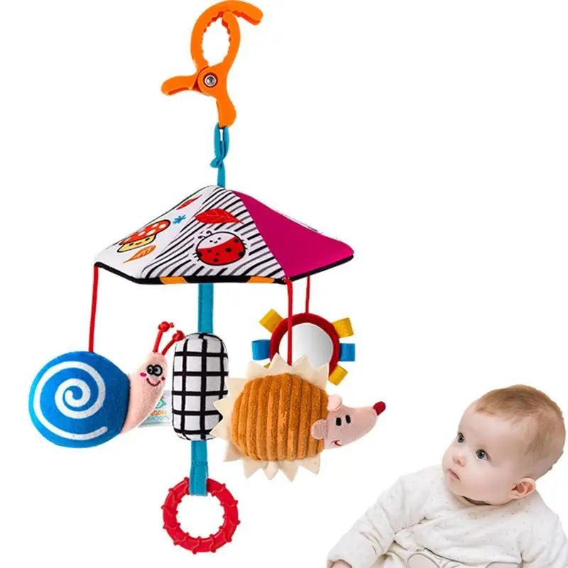 

Crib Mobile For Boys Bedside Comfort Toys Portable Toddler Bed Bell Music Toy Spiral Stroller Toy Gifts For Newborn Girls And Bo