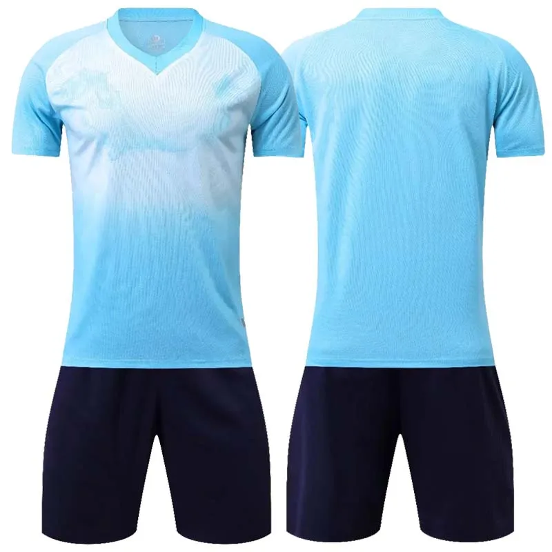 Summer New Football Training Uniforms Youth Jerseys Men Quick Drying T-Shirts Receive Haute Couture Football Training Uniforms