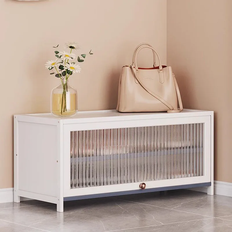 

Minimalist Multilayer Shoe Cabinets Transparent Nordic Entryway Dust Proof Shoe Rack Big Shelf Zapateras Entrance Hall Furniture