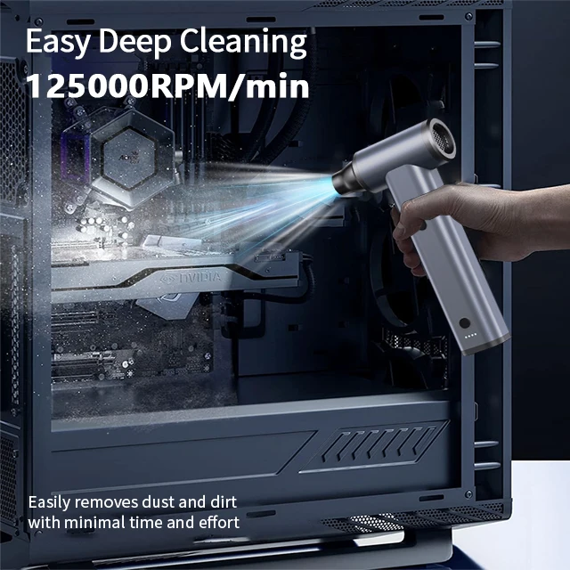 Новый дизайн мощный Турбовентилятор мини-вентилятор для уборки дома ручной