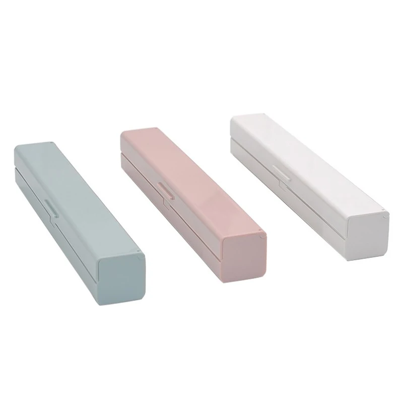 

Plastic Wrap Dispenser Kitchen Tools Cling Food Wrap Cutter Dispenser Film Cutter Storage Holder Kitchen Accessories Cling Wrap
