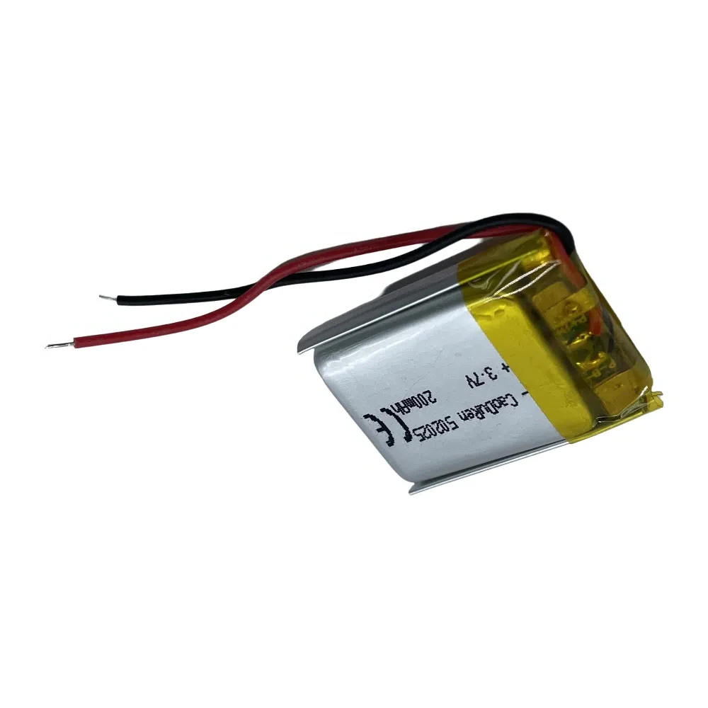 Аккумуляторная 3 7 В 200 мАч 502025 Литий-полимерный ионный аккумулятор для камеры POWER