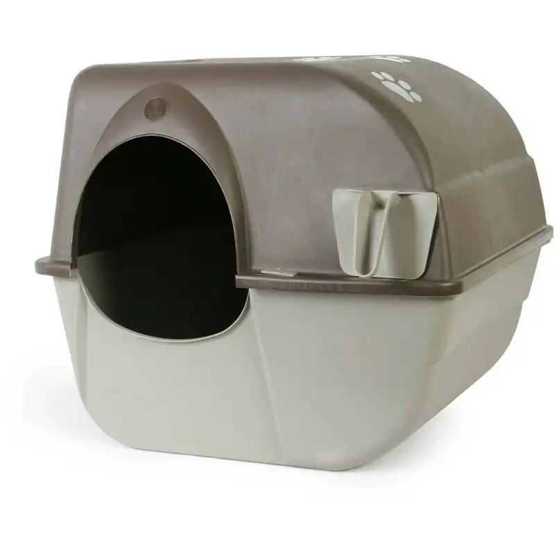 Roll 'N Clean  Cleaning Cat Litter Box, Large